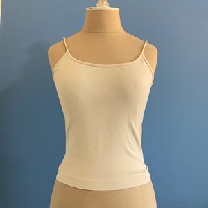 American Eagle Light Yellow Crop Top